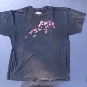 SPIDER-MAN - Spider-man in Action Black T-Shirt -XL - MARVEL